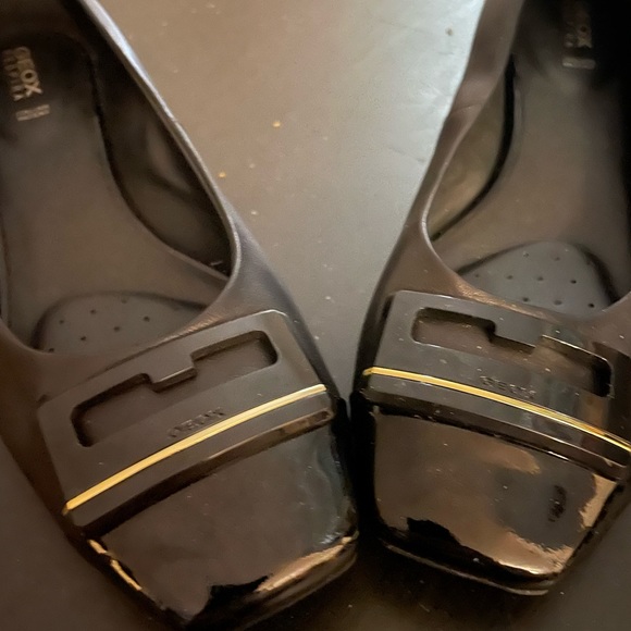 Geox Black low Heel woman’s Shoe - Picture 2 of 8